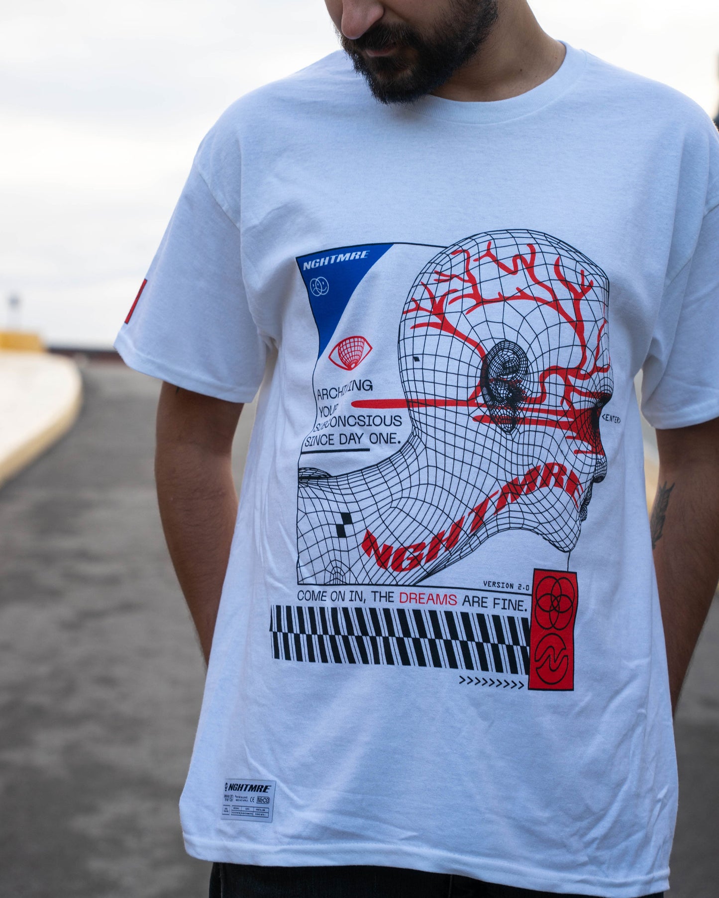 NGHTMRE - Archived - Unisex White Tee