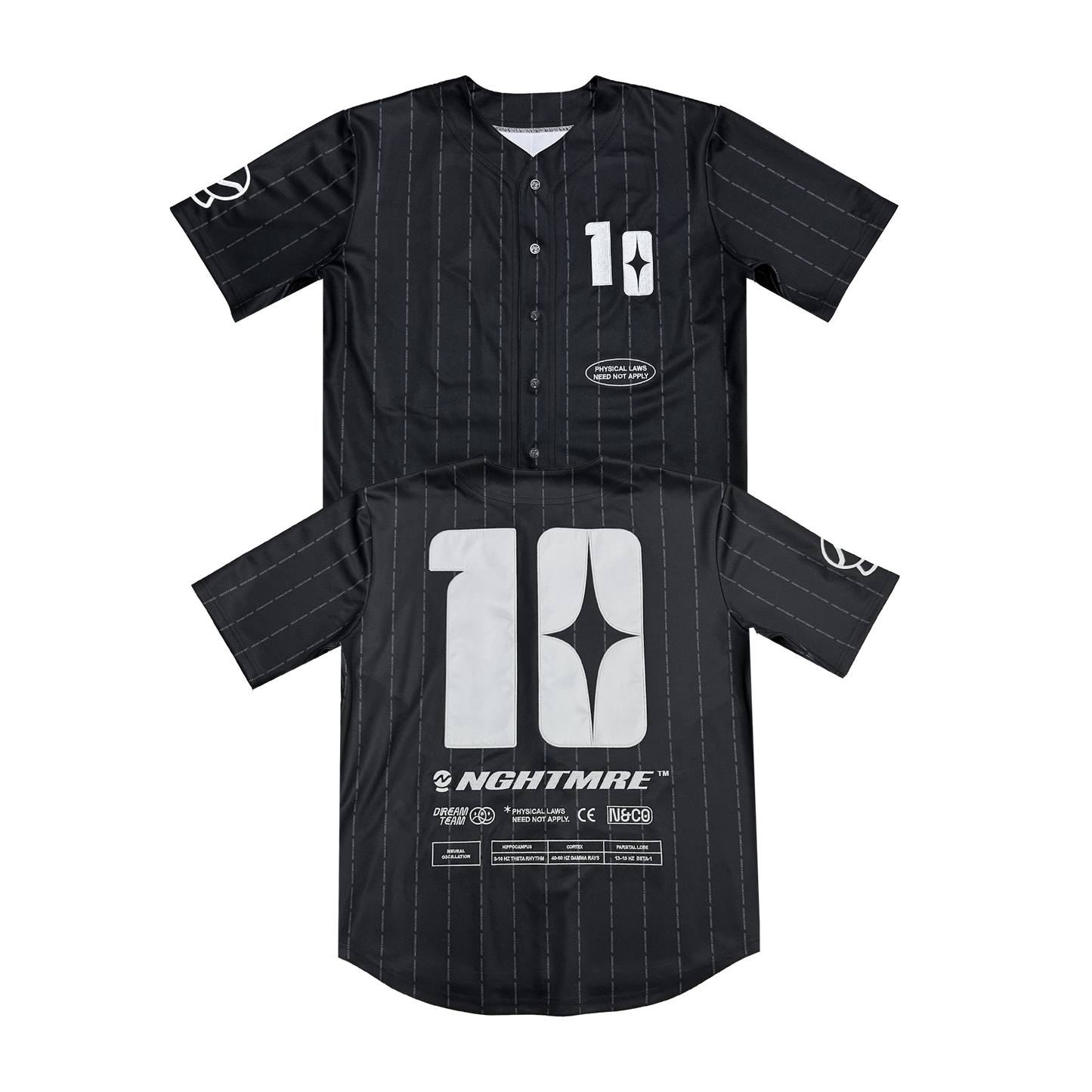 NGHTMRE - 10 YRS OF NGHT - Baseball Jersey