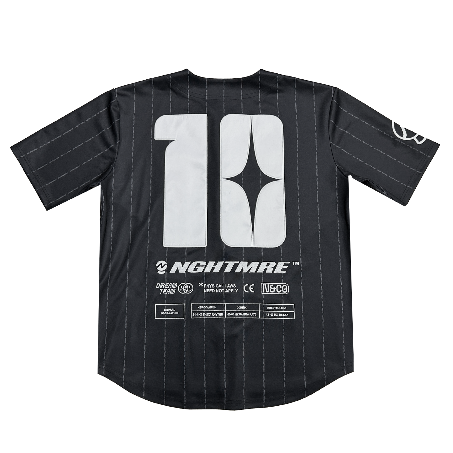 NGHTMRE - 10 YRS OF NGHT - Baseball Jersey