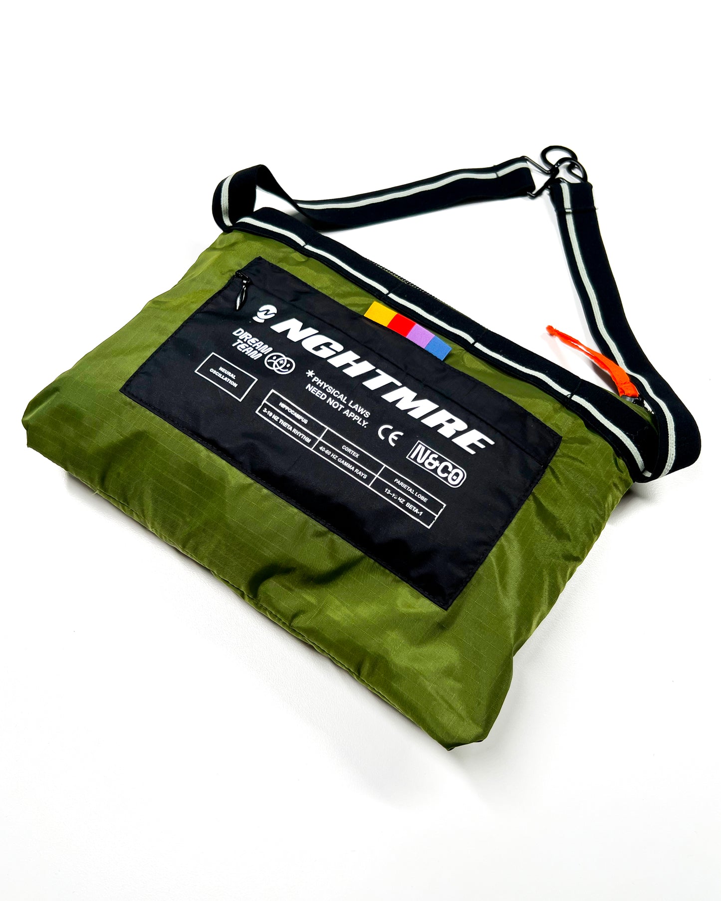 NGHTMRE - Apex Ripstop Nylon Jersey - Green / Orange