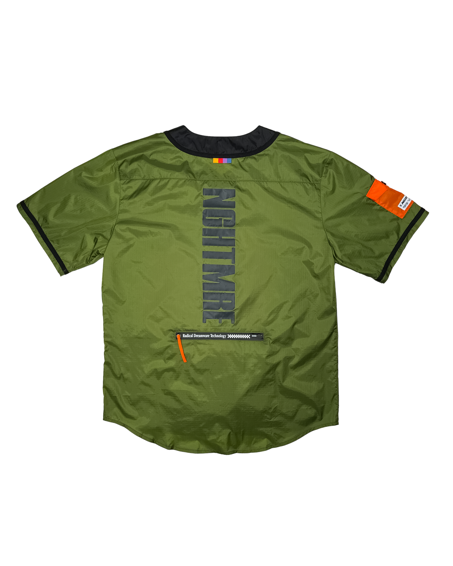 NGHTMRE - Apex Ripstop Nylon Jersey - Green / Orange