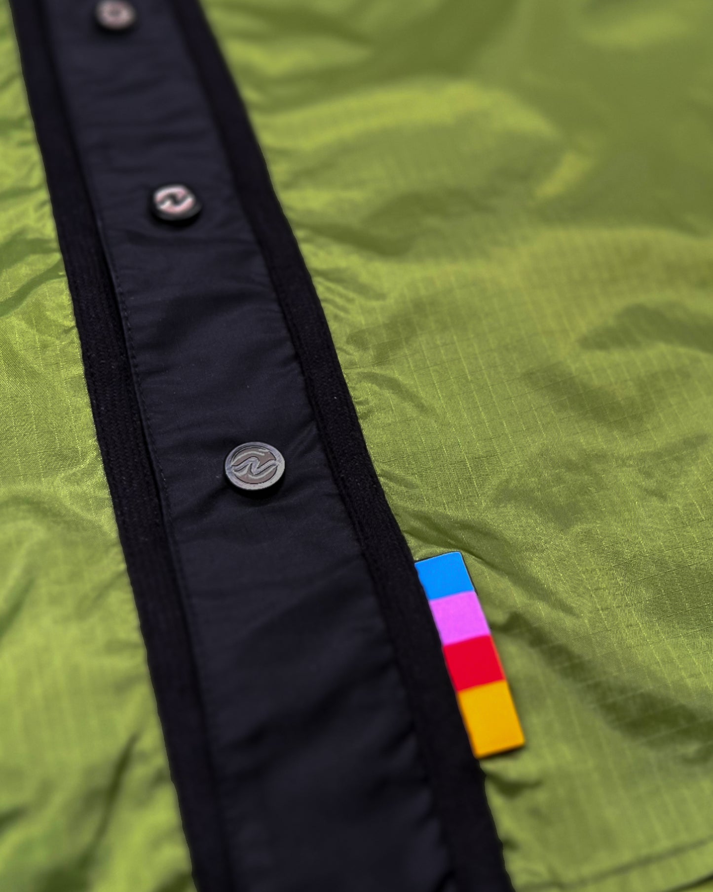 NGHTMRE - Apex Ripstop Nylon Jersey - Green / Orange