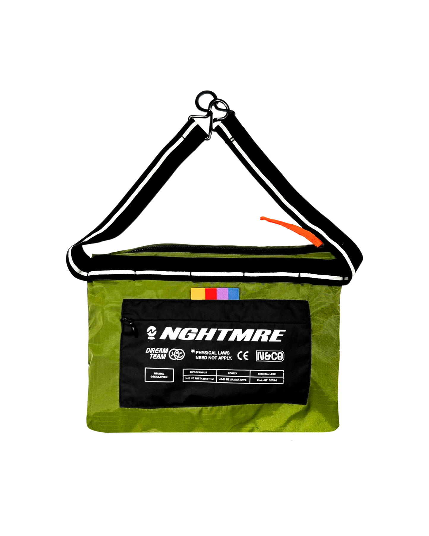 NGHTMRE - Apex Ripstop Nylon Jersey - Green / Orange