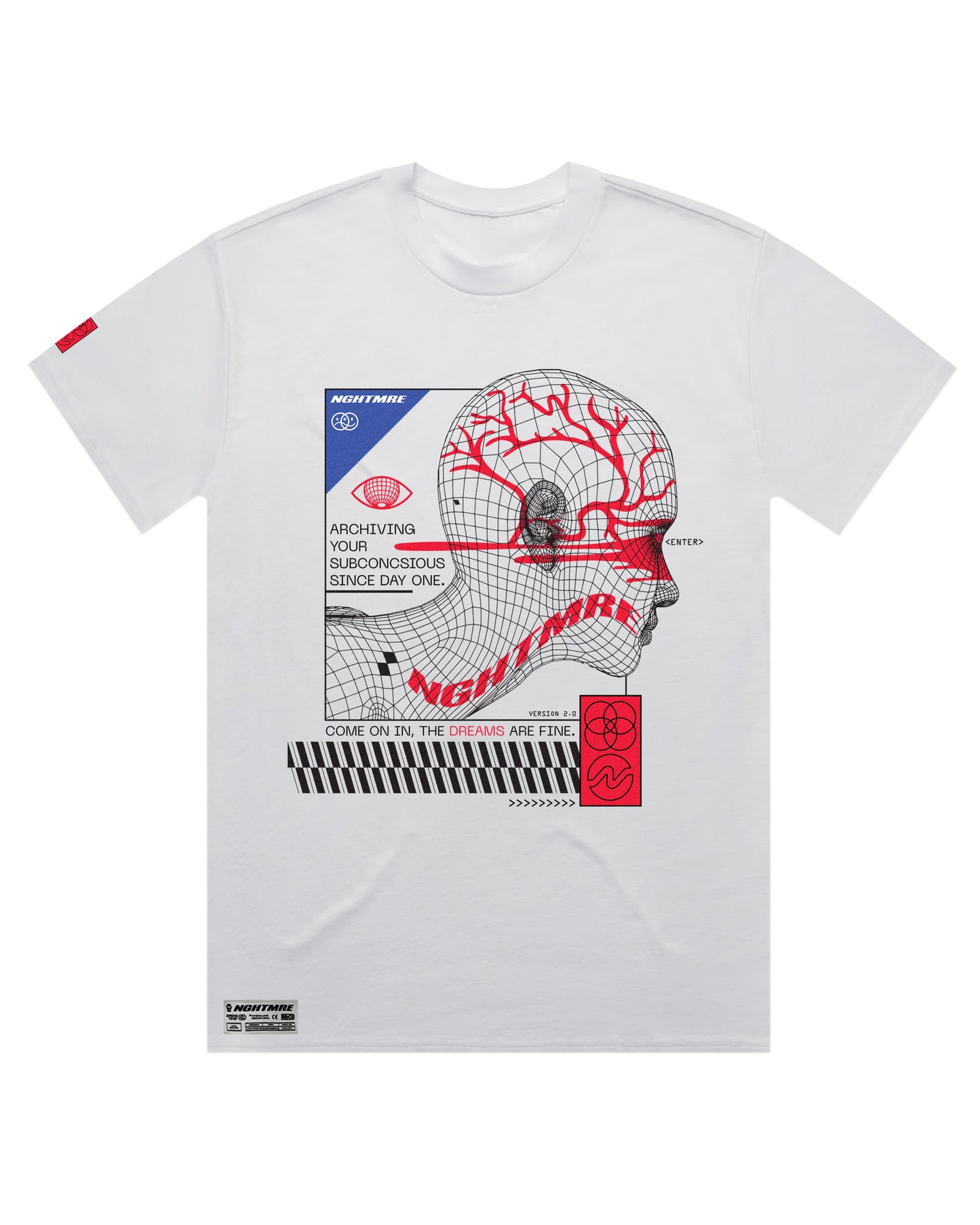 NGHTMRE - Archived - Unisex White Tee
