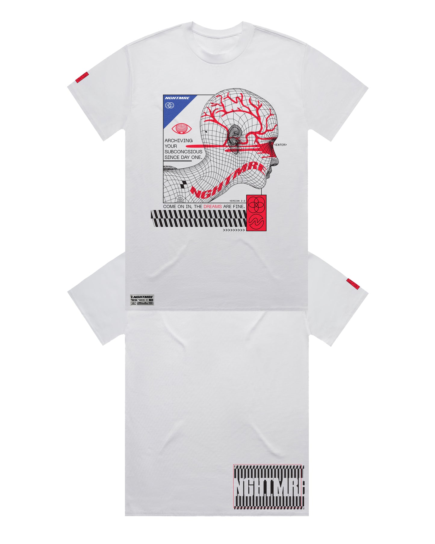 NGHTMRE - Archived - Unisex White Tee