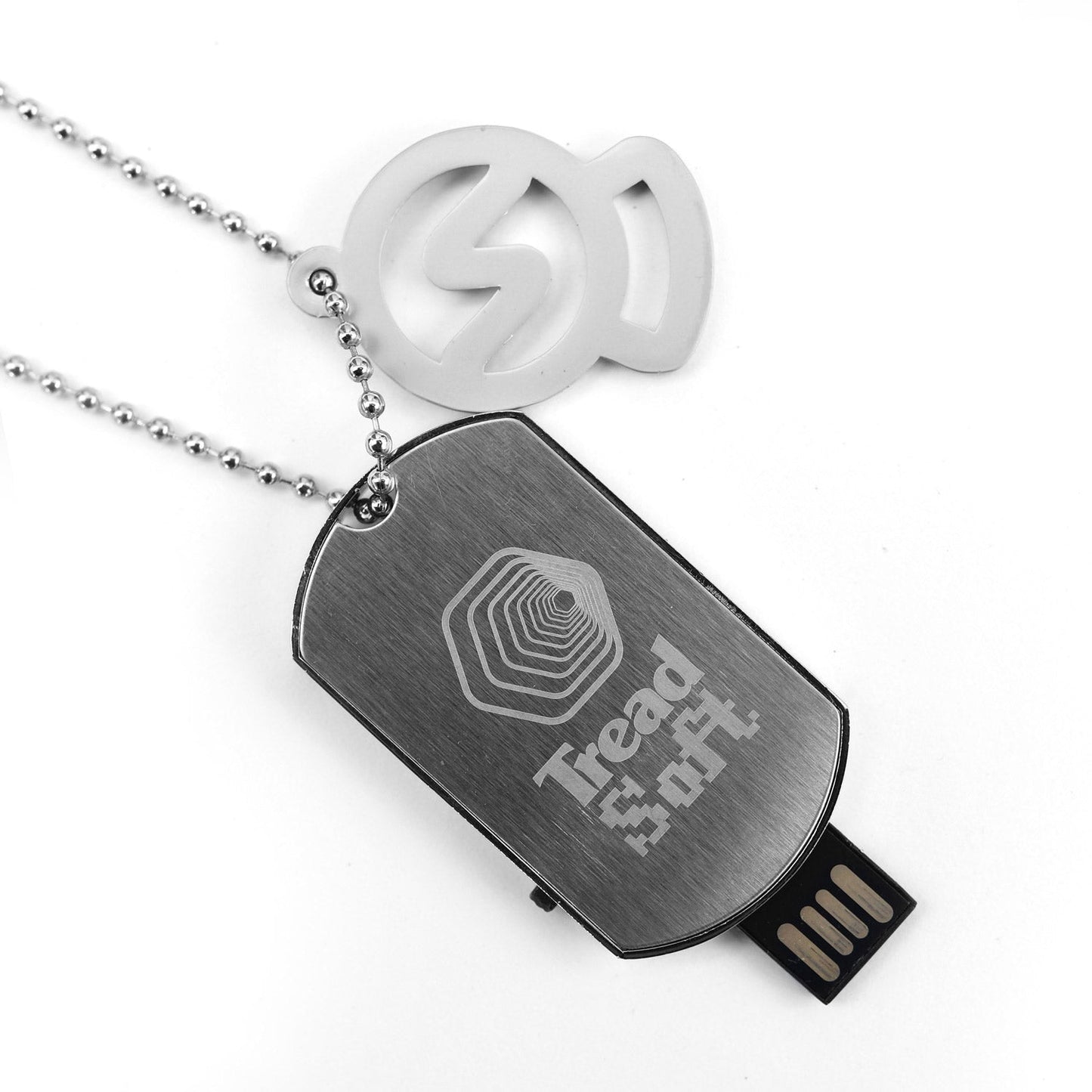 Dossier USB Necklace - Silver