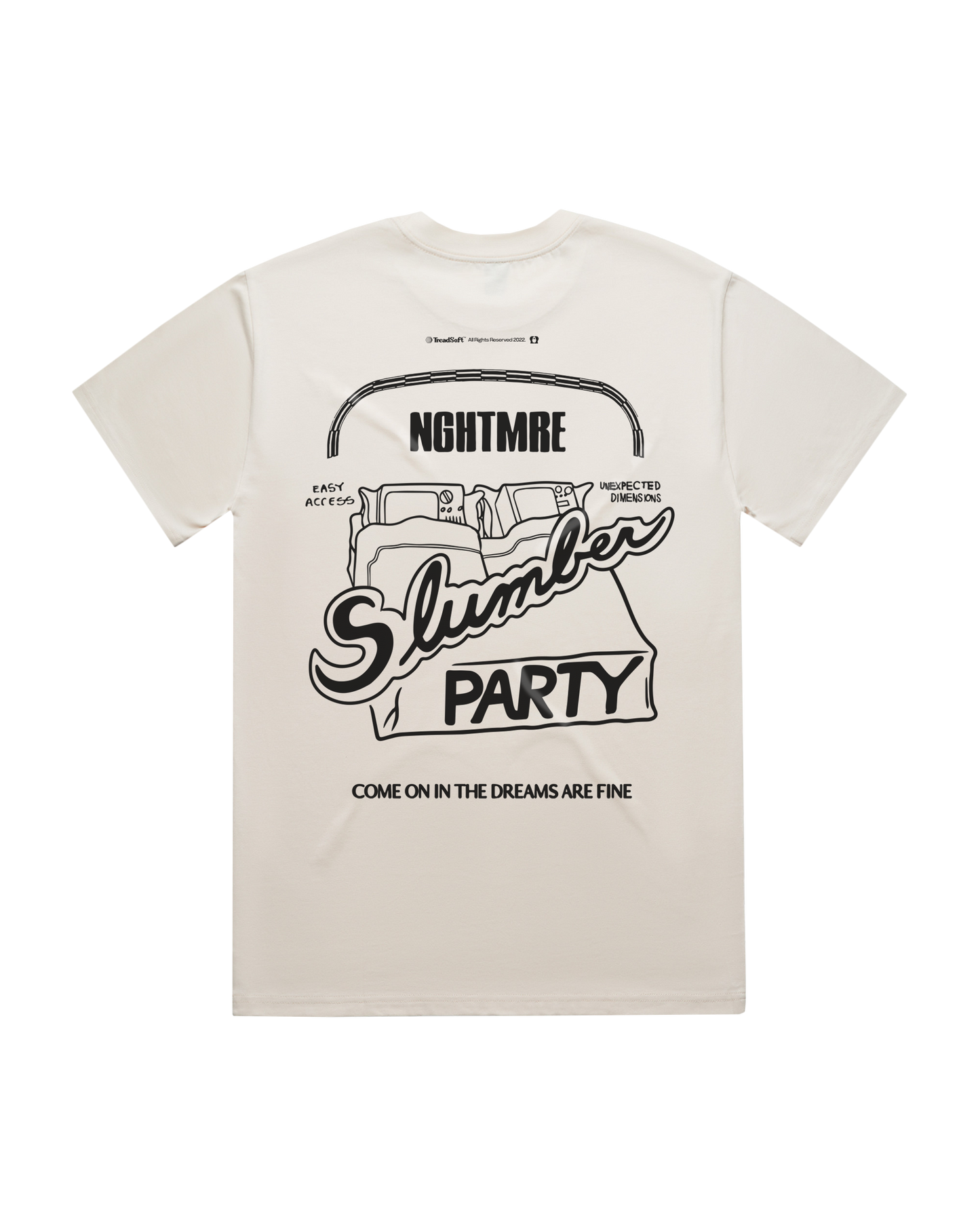 NGHTMRE - Slumber Party - Unisex Tee - Ecru