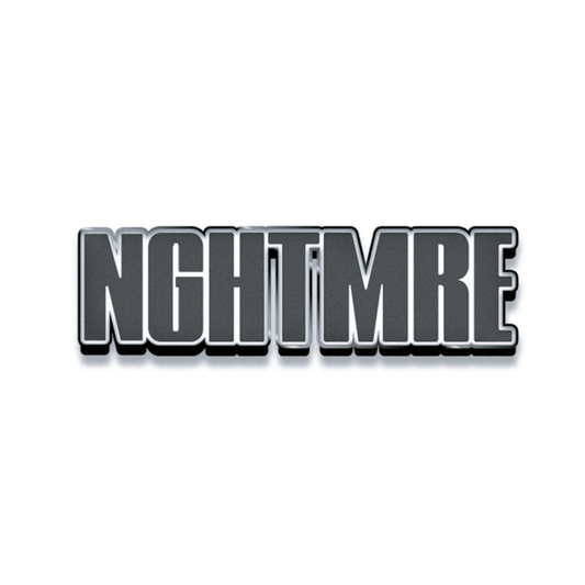 NGHTMRE Text Logo Pin